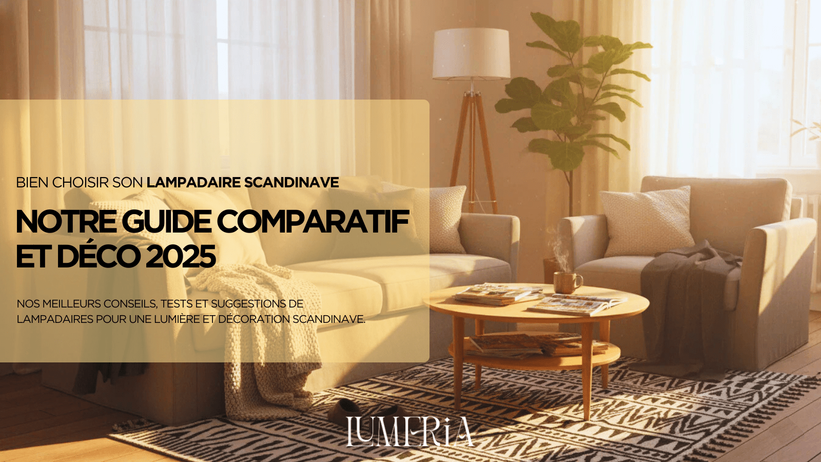 Lampadaire scandinave : Notre guide comparatif & déco 2025 - Lumeria