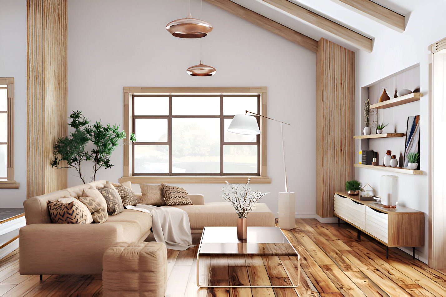 Meilleurs designs de lampadaires en bois pour intérieurs modernes et rustiques. - Lumeria