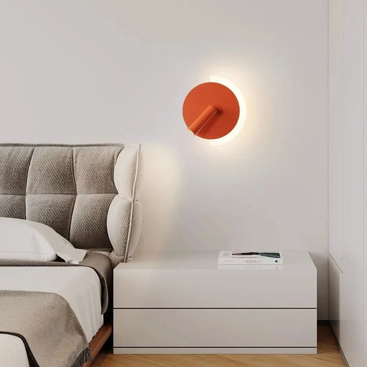 Applique murale en fer à double diffusion lumineuse LED - Lumeria