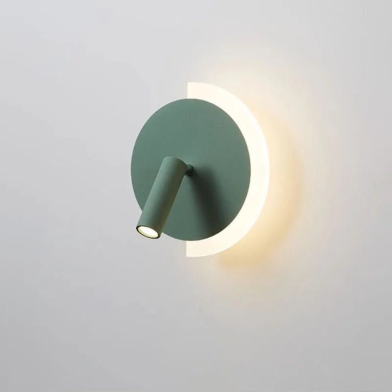 Applique murale en fer à double diffusion lumineuse LED - Lumeria