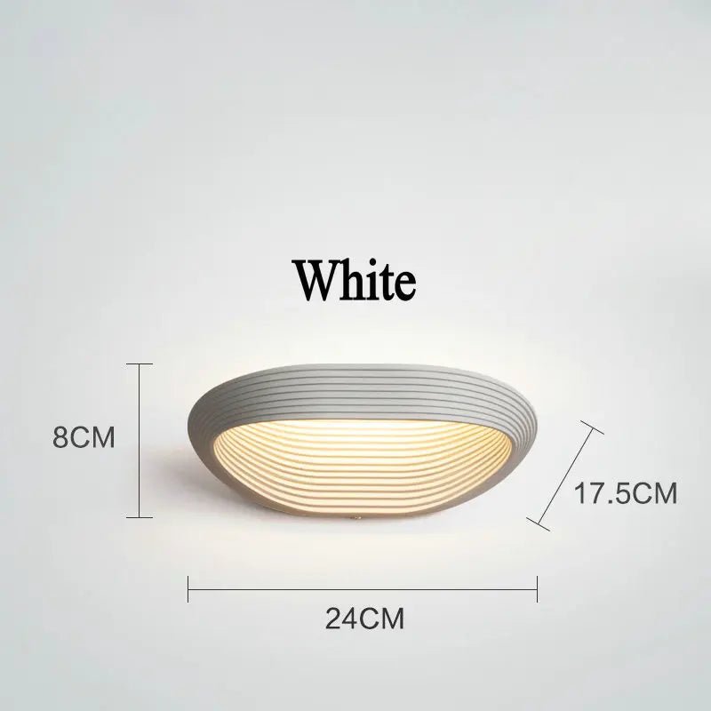 Applique murale LED 12W aluminium orientée haut et bas pour chambre - Lumeria