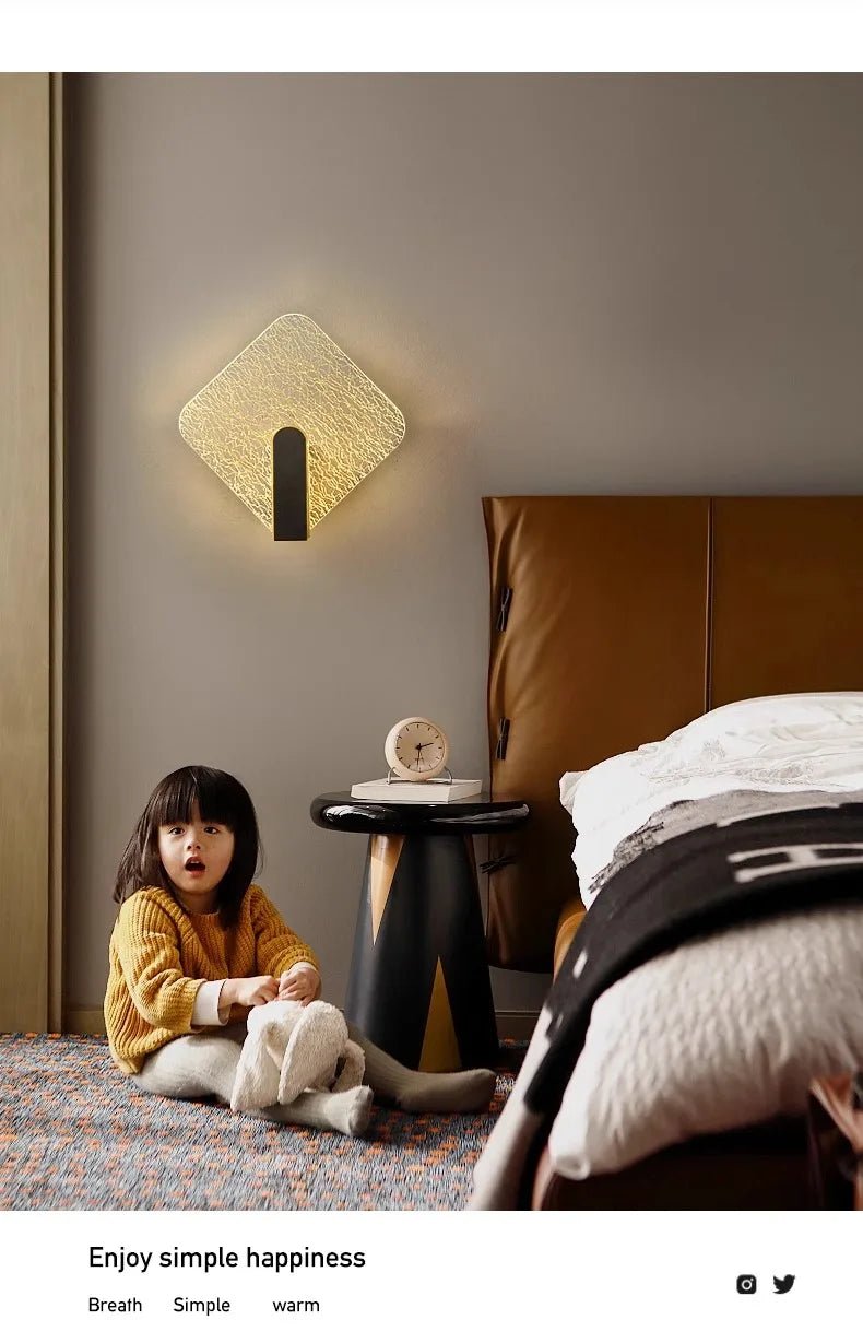 Applique Murale LED en Acrylique de Luxe - Lumeria