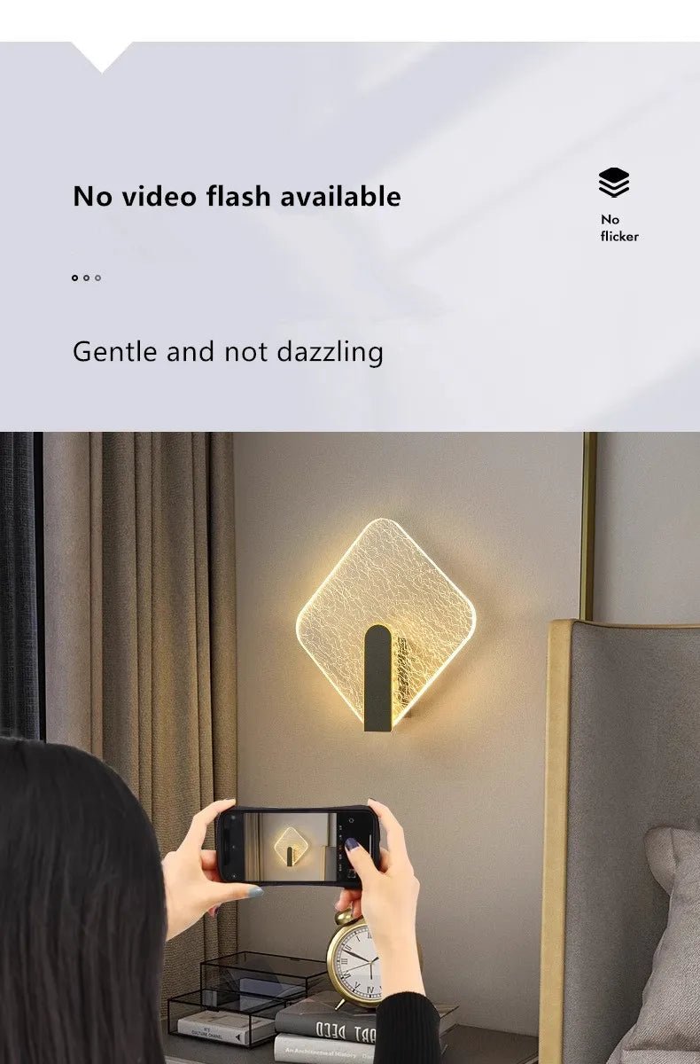 Applique Murale LED en Acrylique de Luxe - Lumeria