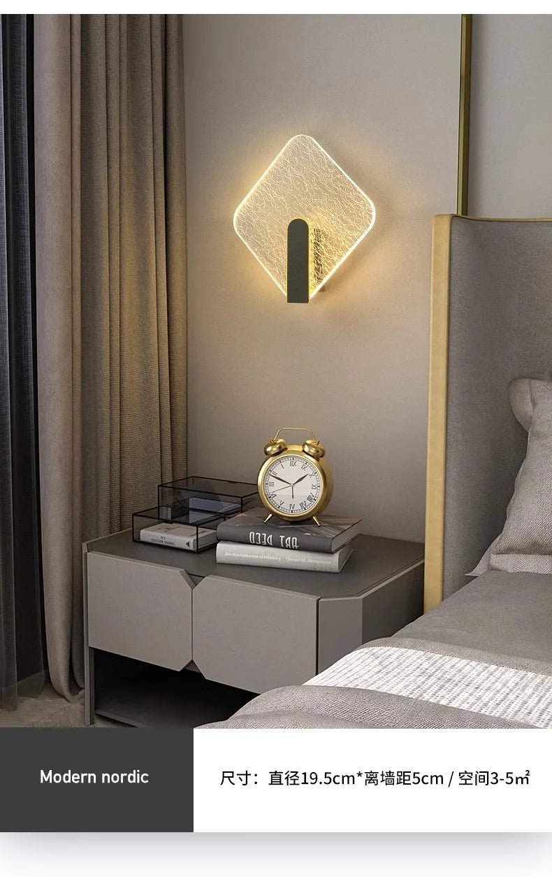 Applique Murale LED en Acrylique de Luxe - Lumeria