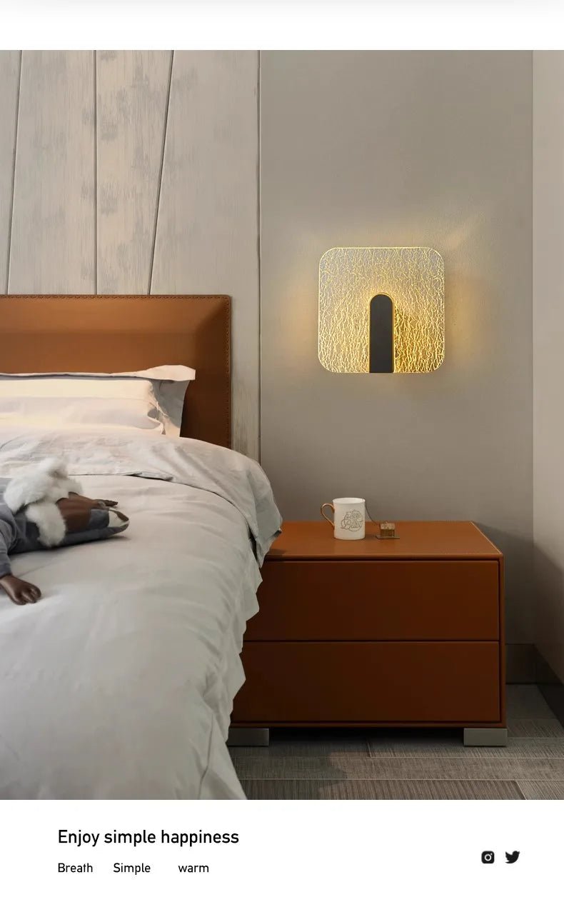 Applique Murale LED en Acrylique de Luxe - Lumeria