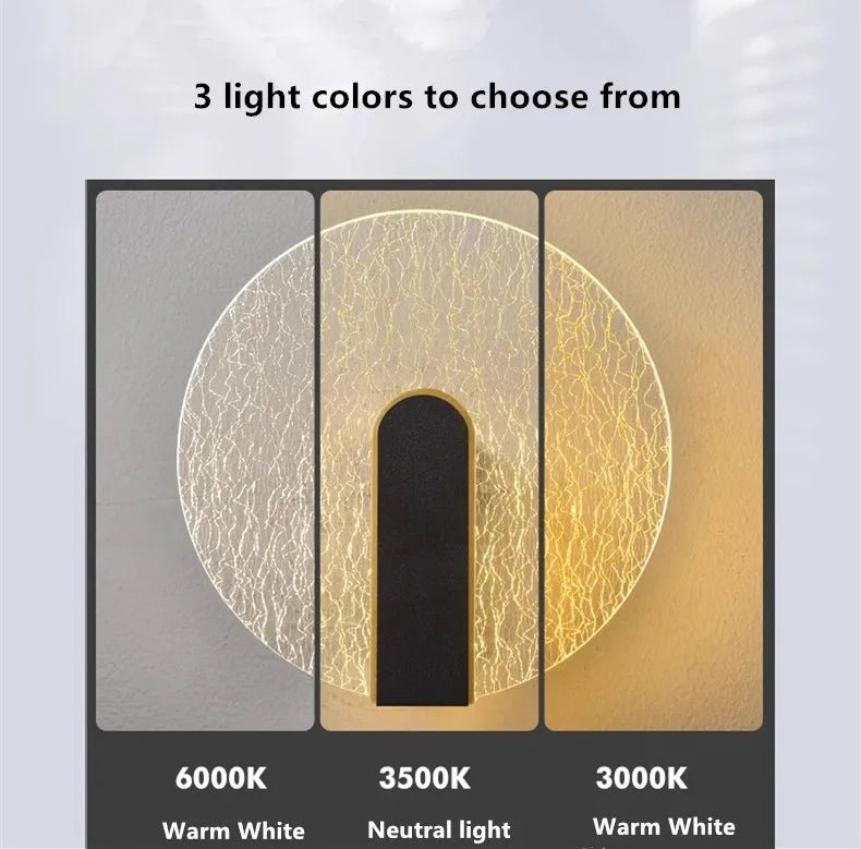 Applique Murale LED en Acrylique de Luxe - Lumeria