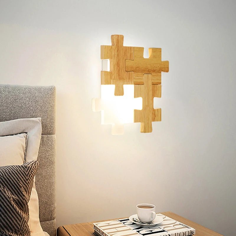 Applique Murale LED en Bois au Design Nordique - Lumeria