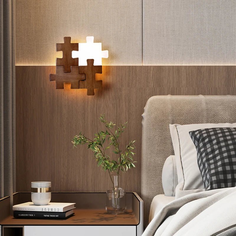 Applique Murale LED en Bois au Design Nordique - Lumeria