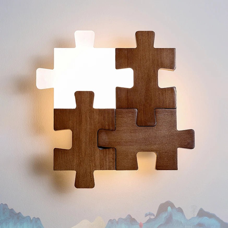 Applique Murale LED en Bois au Design Nordique - Lumeria