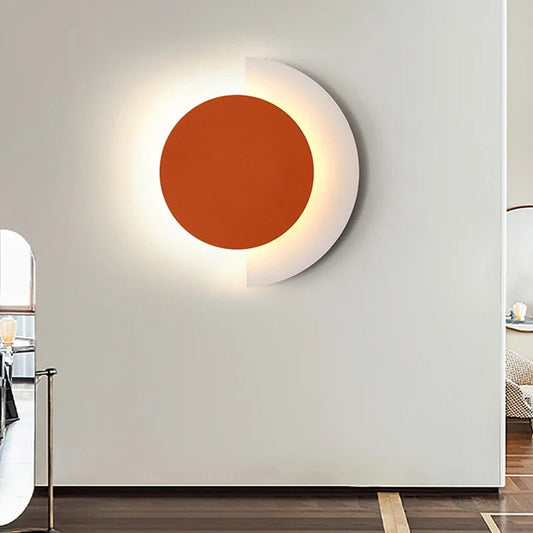 Applique murale LED en métal peint avec ombre acrylique multidirectionnelle - Lumeria