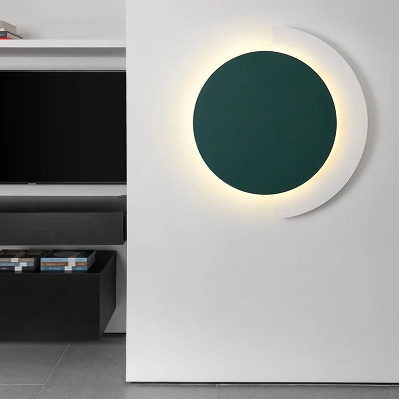 Applique murale LED en métal peint avec ombre acrylique multidirectionnelle - Lumeria