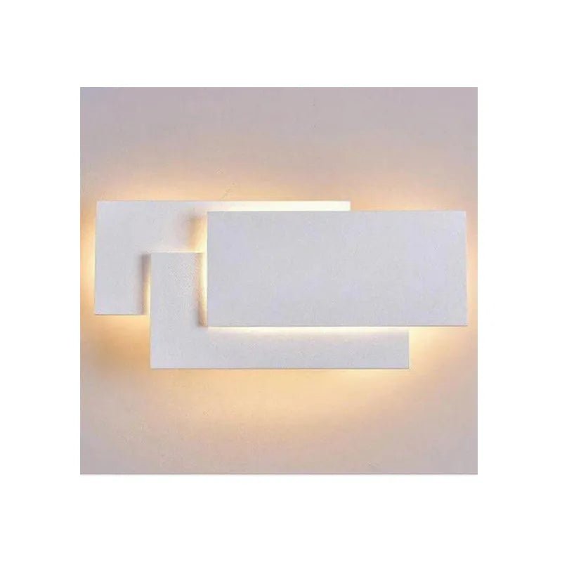 Applique murale LED métallique empilée avec interrupteur tactile - Lumeria