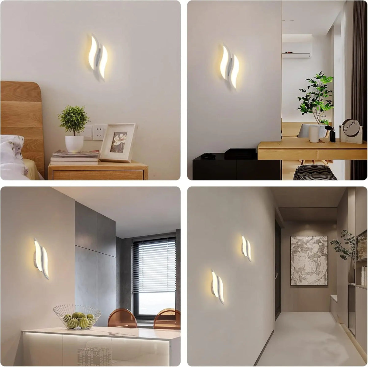 Applique murale LED moderne en fer - Lumeria