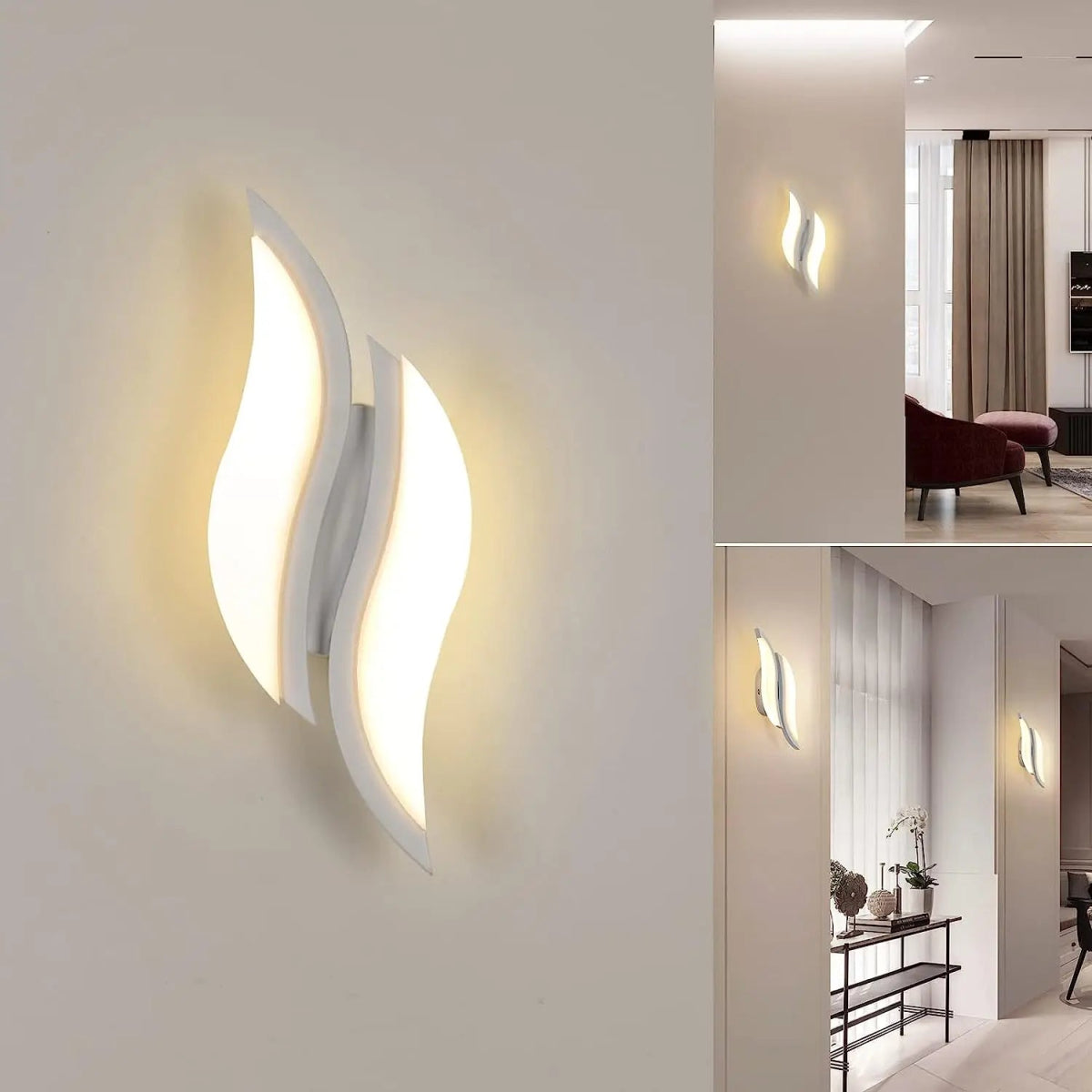 Applique murale LED moderne en fer - Lumeria