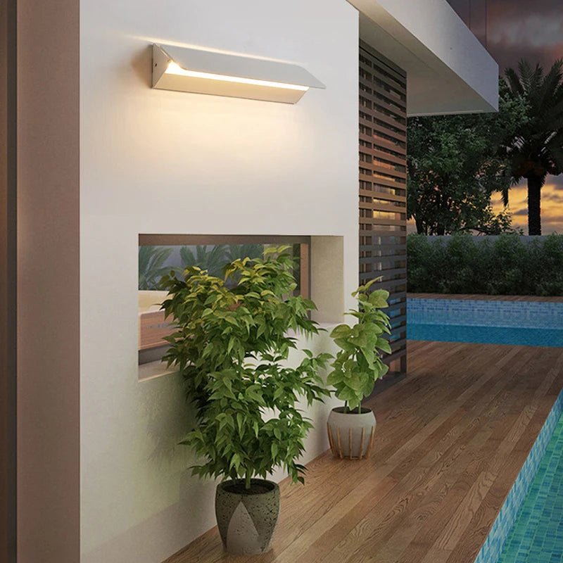 Applique murale LED orientable en aluminium avec éclairage bidirectionnel - Lumeria