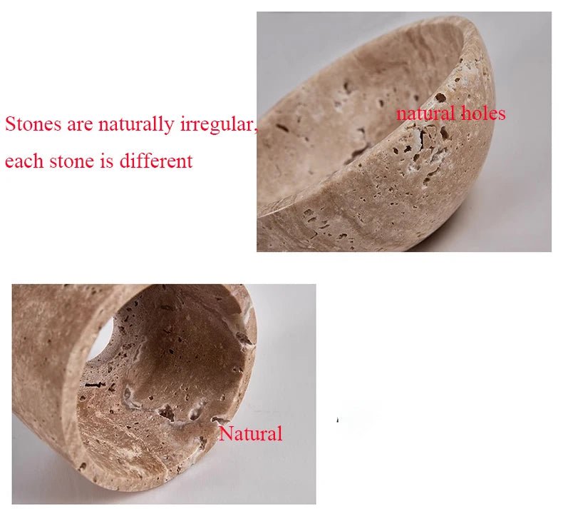 Applique Murale LED Ronde en Pierre et Bois Botime - Lumeria