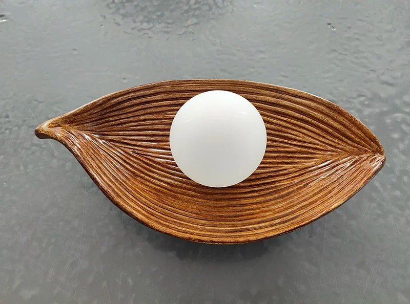 Applique Murale LED Vintage Feuille Main - Vaneda - Lumeria