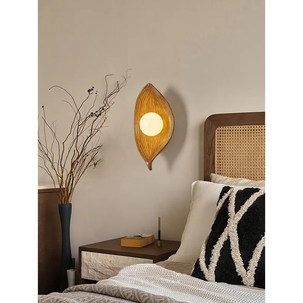 Applique Murale LED Vintage Feuille Main - Vaneda - Lumeria