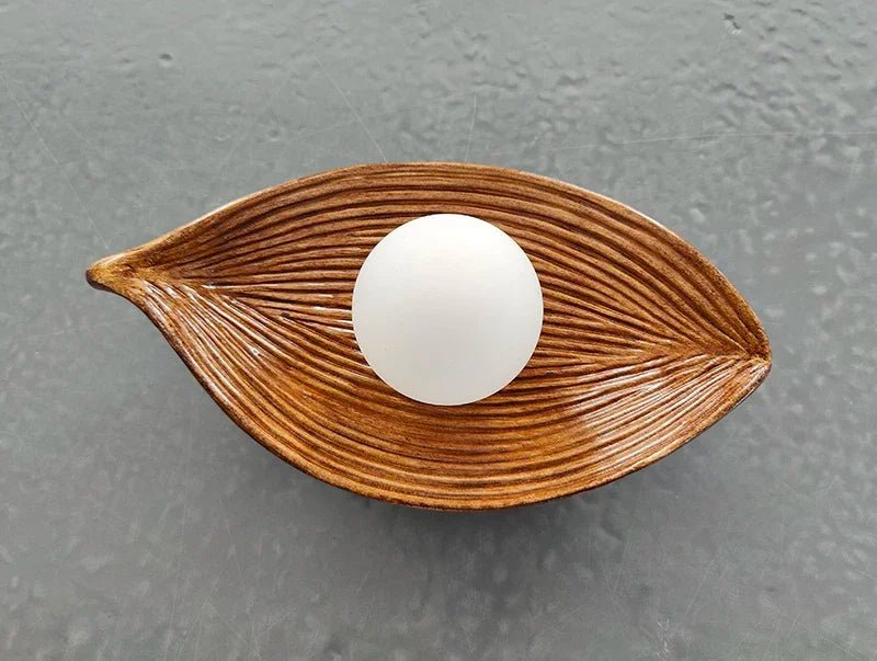 Applique Murale LED Vintage Feuille Main - Vaneda - Lumeria