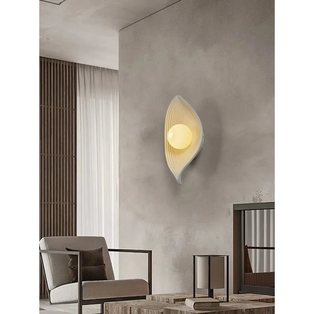 Applique Murale LED Vintage Feuille Main - Vaneda - Lumeria