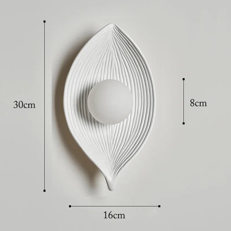 Applique Murale LED Vintage Feuille Main - Vaneda - Lumeria