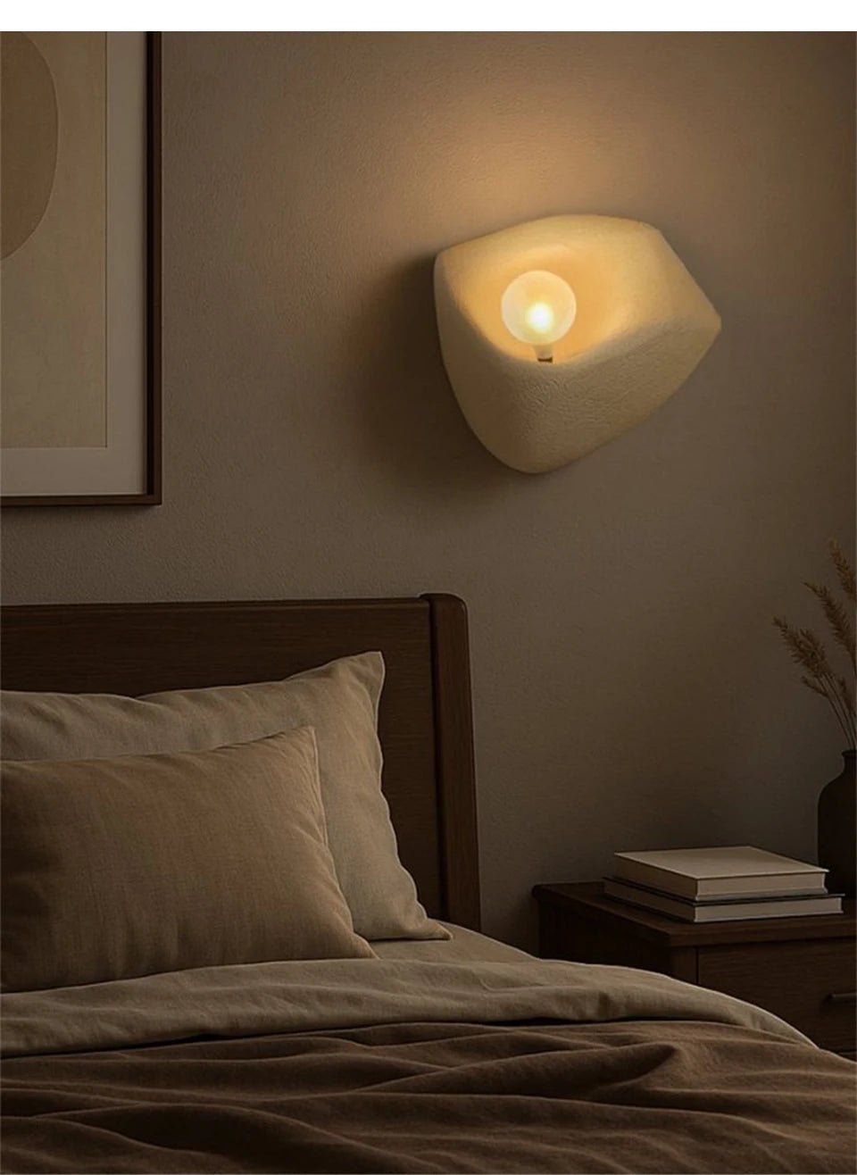 Applique Murale minimaliste au style artistique et Wabi - Sabi - Lumeria