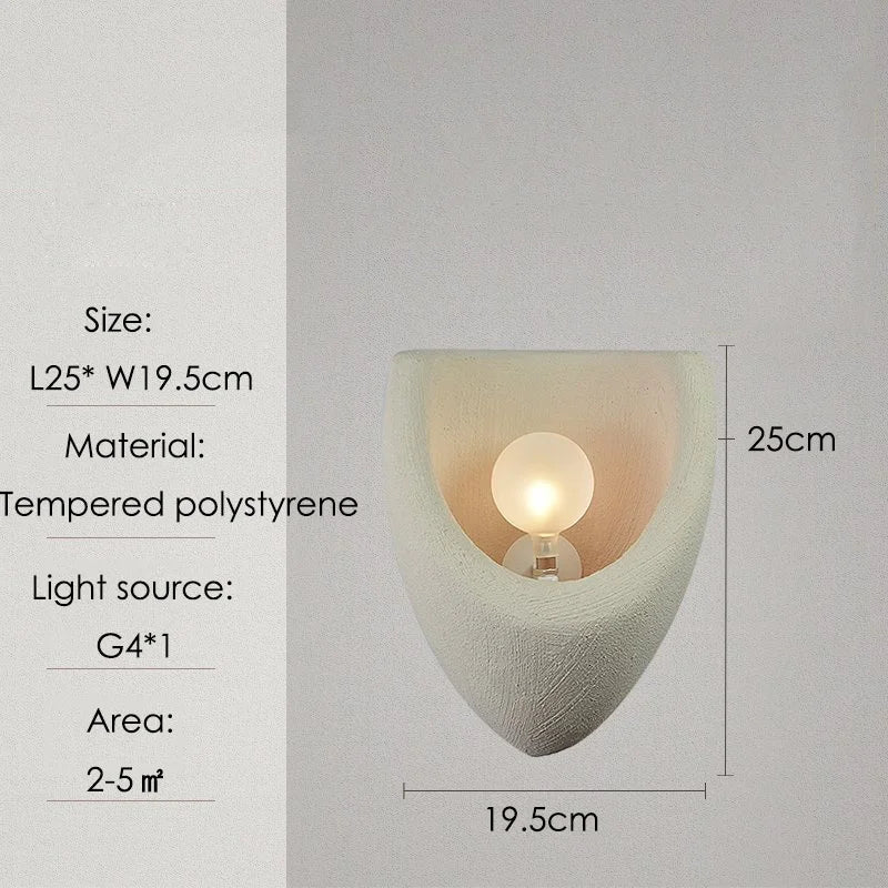 Applique Murale minimaliste au style artistique et Wabi - Sabi - Lumeria