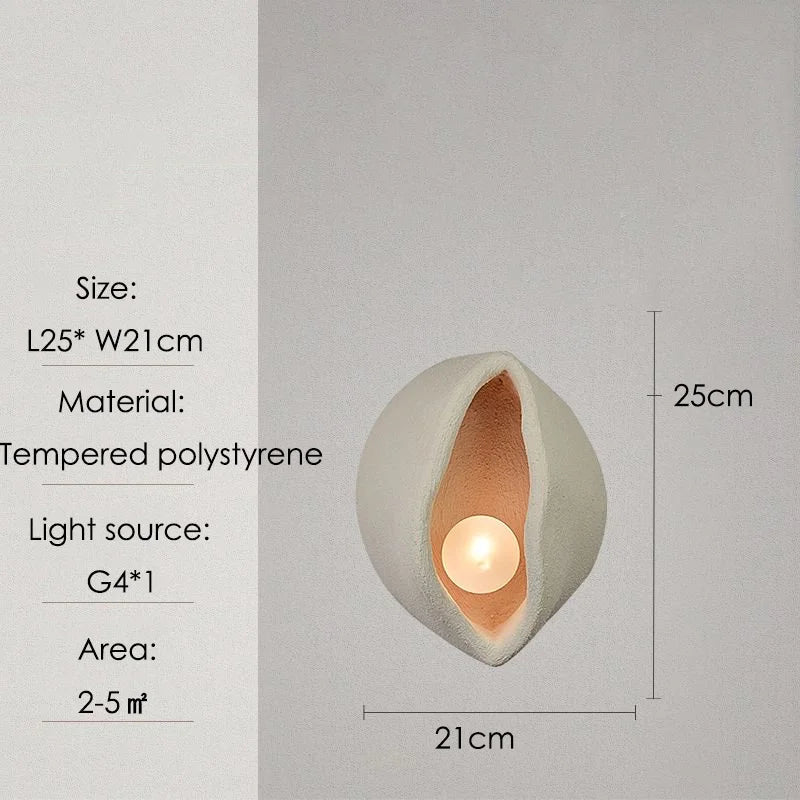 Applique Murale minimaliste au style artistique et Wabi - Sabi - Lumeria