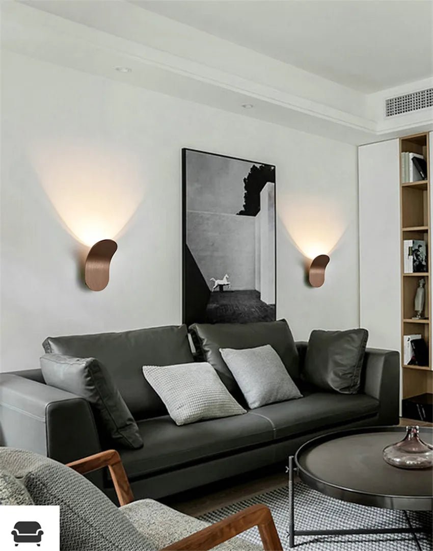 Applique murale moderne en aluminium LED Trent - Lumeria