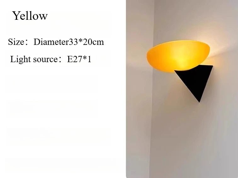 Applique murale moderne en fer et verre dépoli à LED diffuseur double - Lumeria