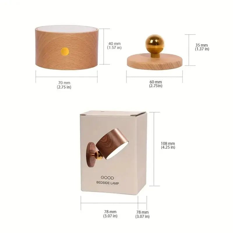 Applique Murale Moderne et Élégante, Rechargeable par USB, avec 3 Vitesses Iuno - Lumeria