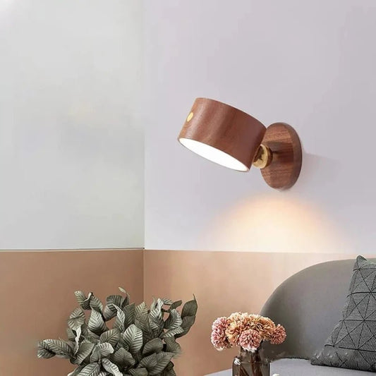 Applique Murale Moderne et Élégante, Rechargeable par USB, avec 3 Vitesses Iuno - Lumeria