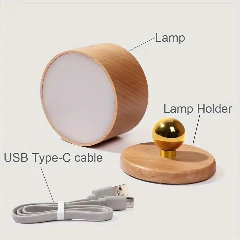 Applique Murale Moderne et Élégante, Rechargeable par USB, avec 3 Vitesses Iuno - Lumeria