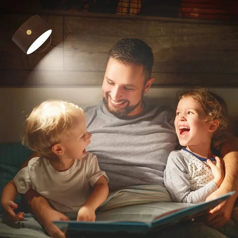 Applique Murale Moderne et Élégante, Rechargeable par USB, avec 3 Vitesses Iuno - Lumeria