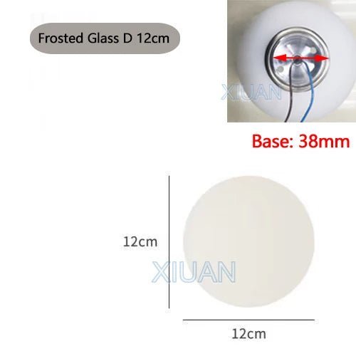 Applique murale ronde en verre dépoli blanc avec éclairage LED G9 Bauhaus - Lumeria