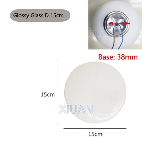 Applique murale ronde en verre dépoli blanc avec éclairage LED G9 Bauhaus - Lumeria
