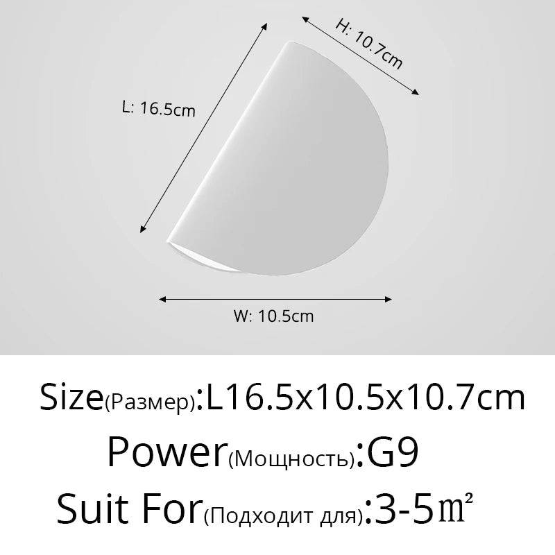 Applique murale ronde métal avec éclairage LED rotatif pour salon - Lumeria