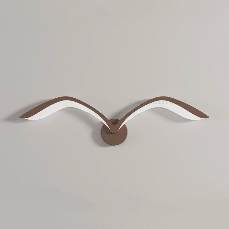 Applique murale scandinave en fer avec diffuseur acryl bicolore - Lumeria