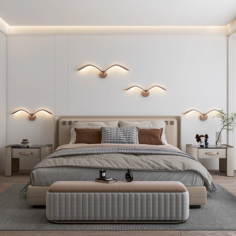Applique murale scandinave en fer avec diffuseur acryl bicolore - Lumeria