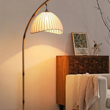 Lampadaire japonais en bambou Jinga - Lumeria