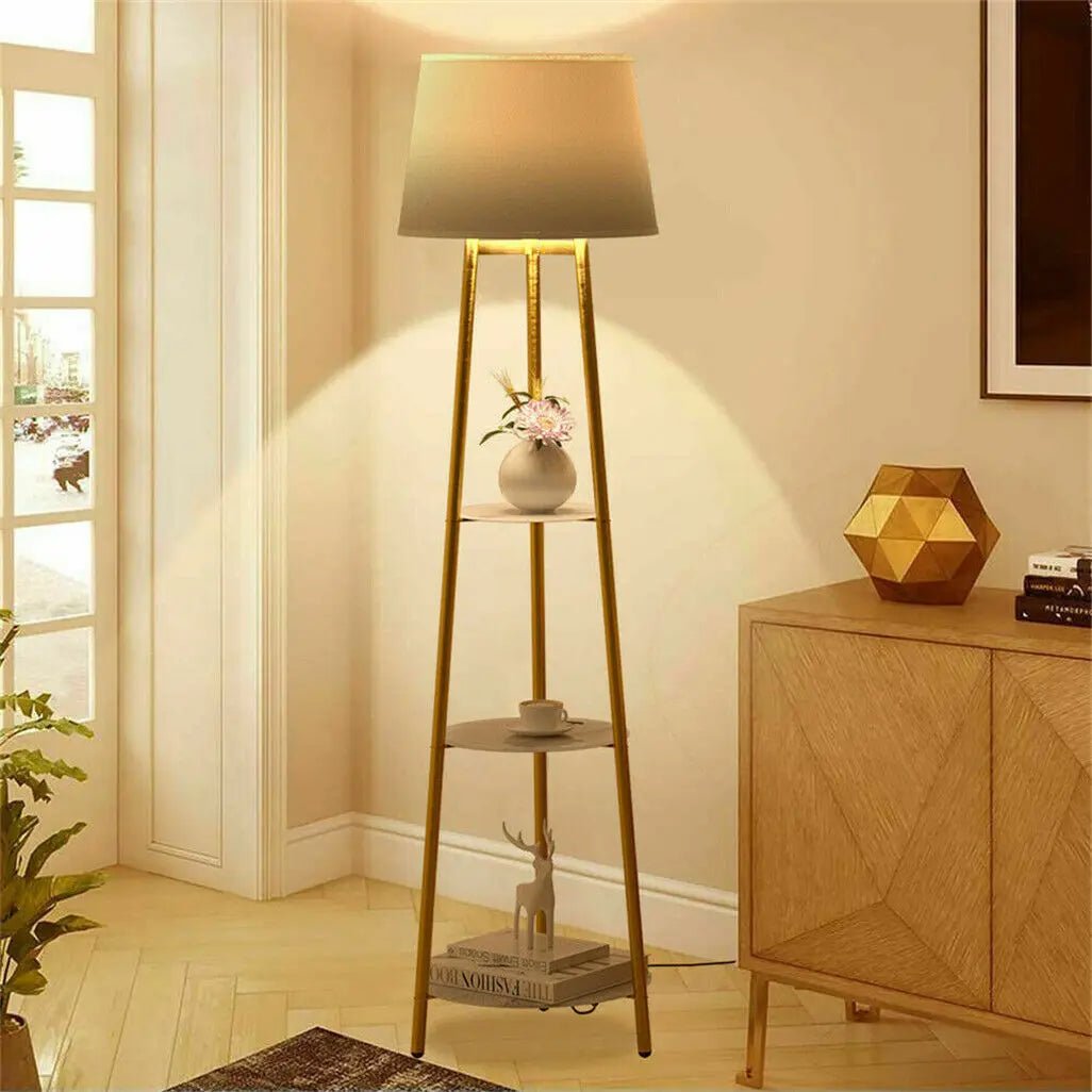 Lampadaire LED avec trépied moderne Benan - Lumeria