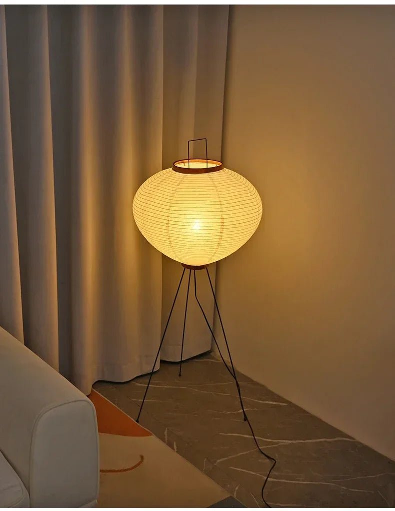 Lampadaire Vintage au style Japonais - Lumeria