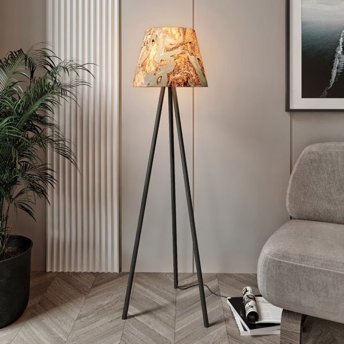 Lampe à pied en bois Scanvia - Lumeria