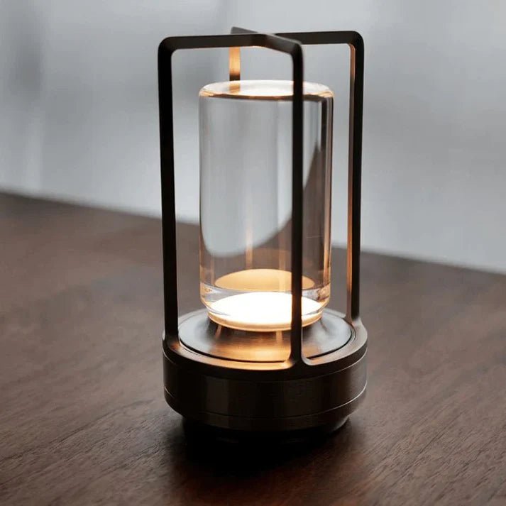 Lampe artisanale sans fil Crystalia™ - Lumeria