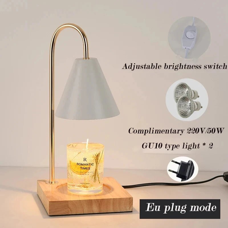 Lampe de table en bois LED Monelle - Lumeria