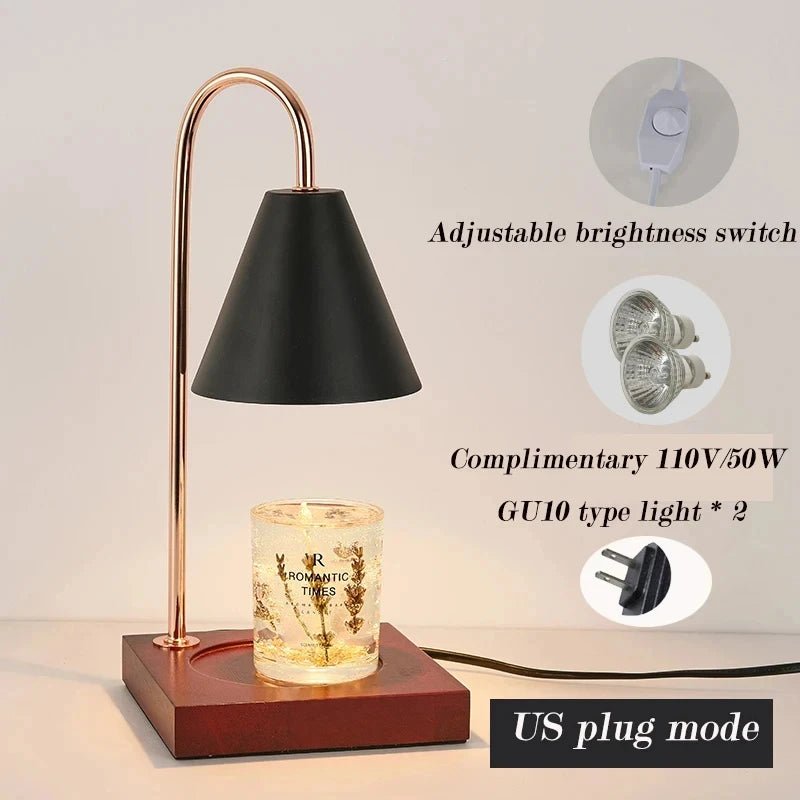 Lampe de table en bois LED Monelle - Lumeria