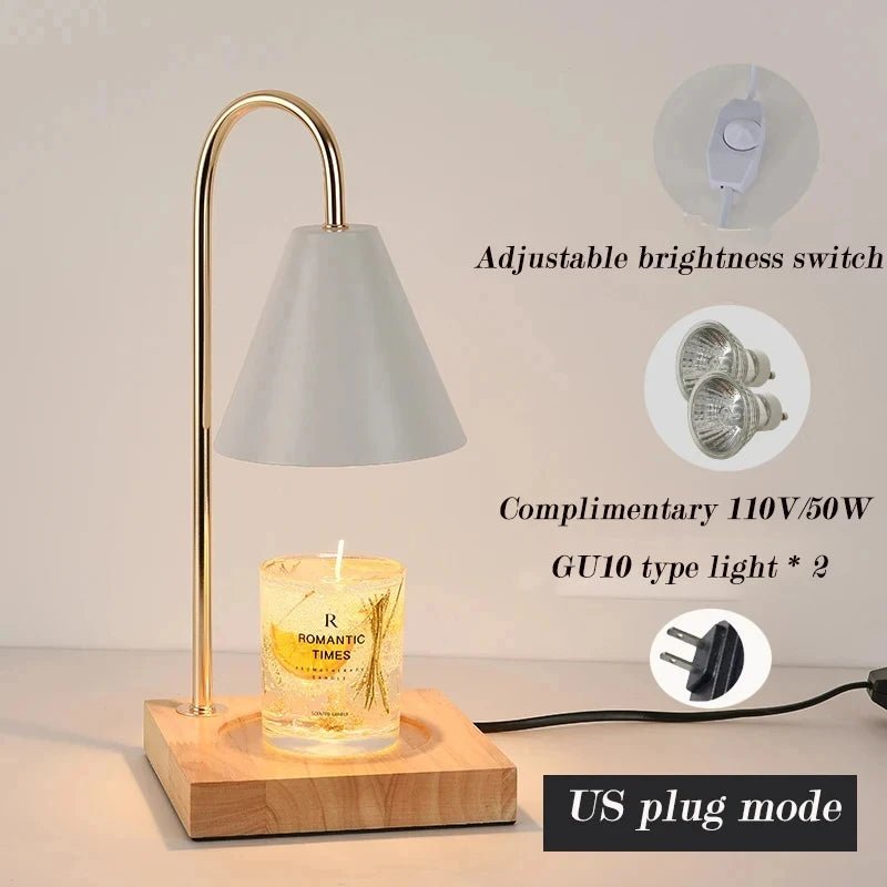 Lampe de table en bois LED Monelle - Lumeria