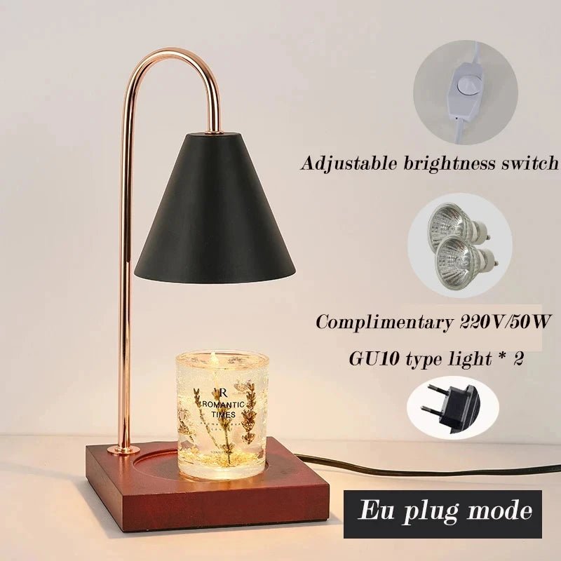 Lampe de table en bois LED Monelle - Lumeria