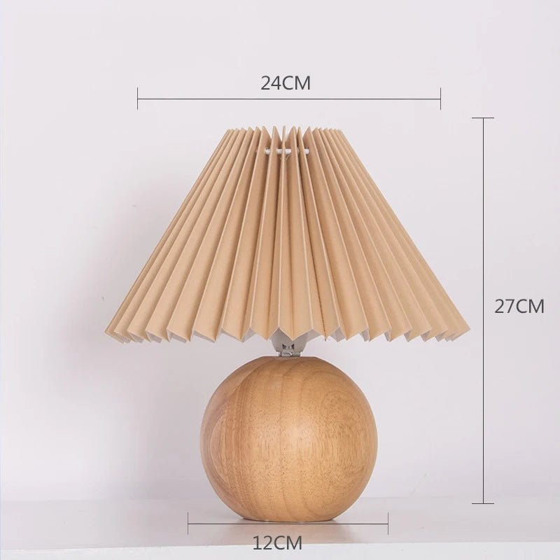 Lampe de table en céramique et tissu Tilène - Lumeria