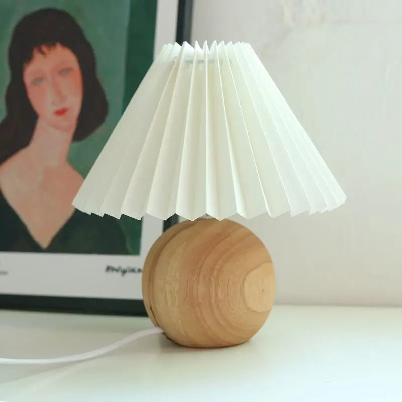 Lampe de table en céramique et tissu Tilène - Lumeria